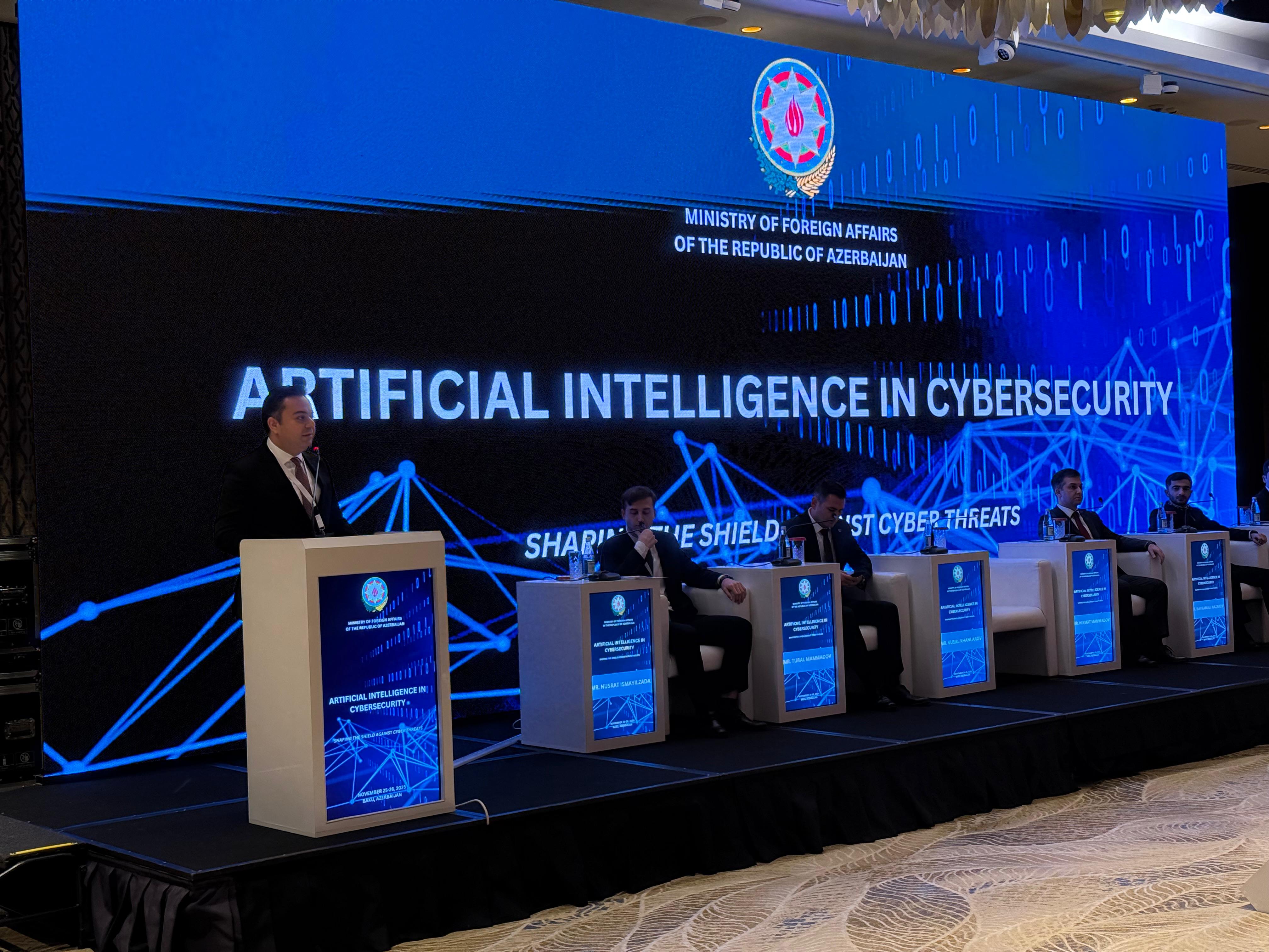 “Kibertəhlükəsizlik sahəsində süni intellekt” mövzusunda beynəlxalq seminar keçirilib